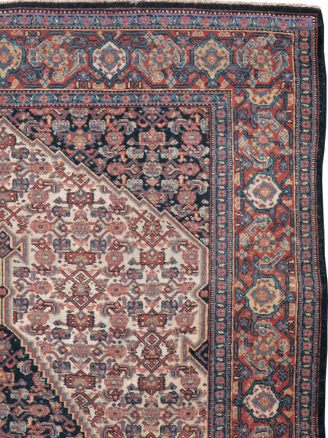Antique Persian Senneh Rug, No.16799 - Gss