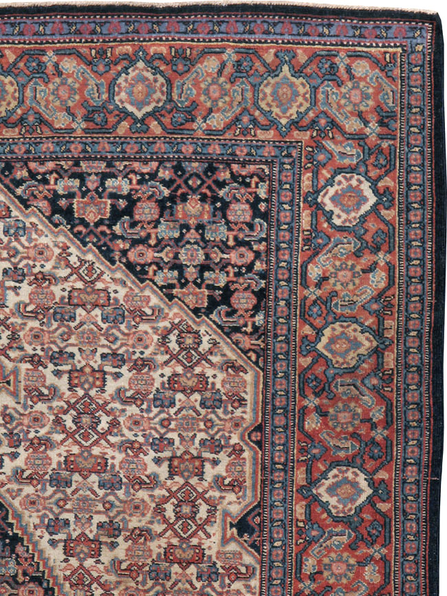 Antique Persian Senneh Rug, No.16799 - Gss