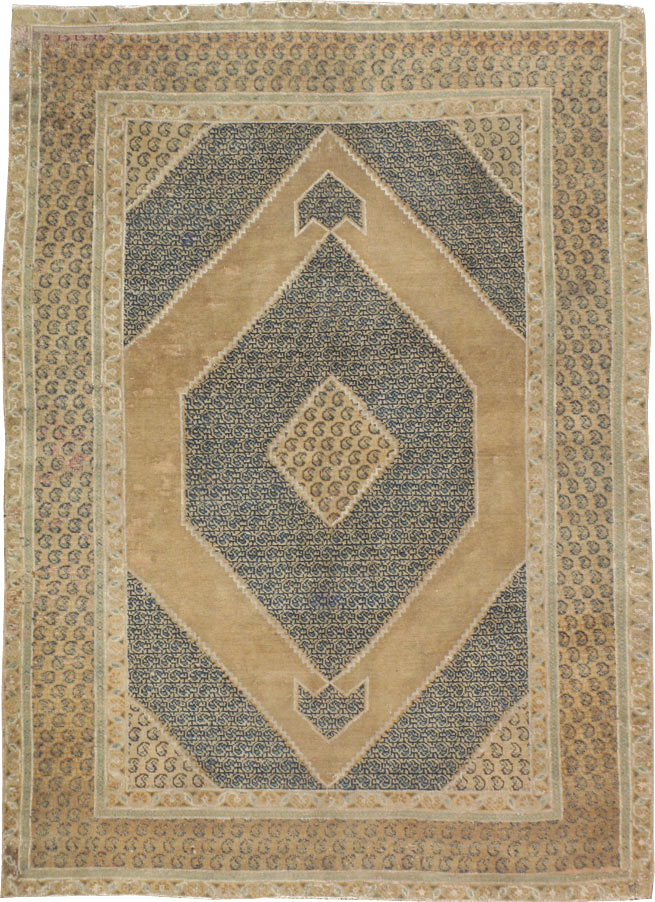 Vintage Persian Tabriz Rug, No.16800 - Gss