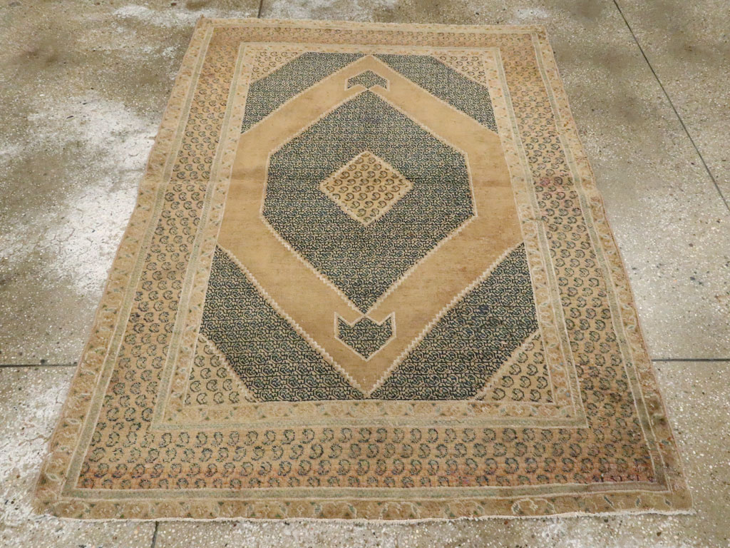 Vintage Persian Tabriz Rug, No.16800 - Gss