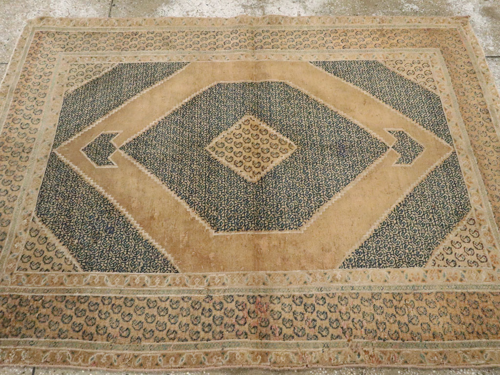 Vintage Persian Tabriz Rug, No.16800 - Gss