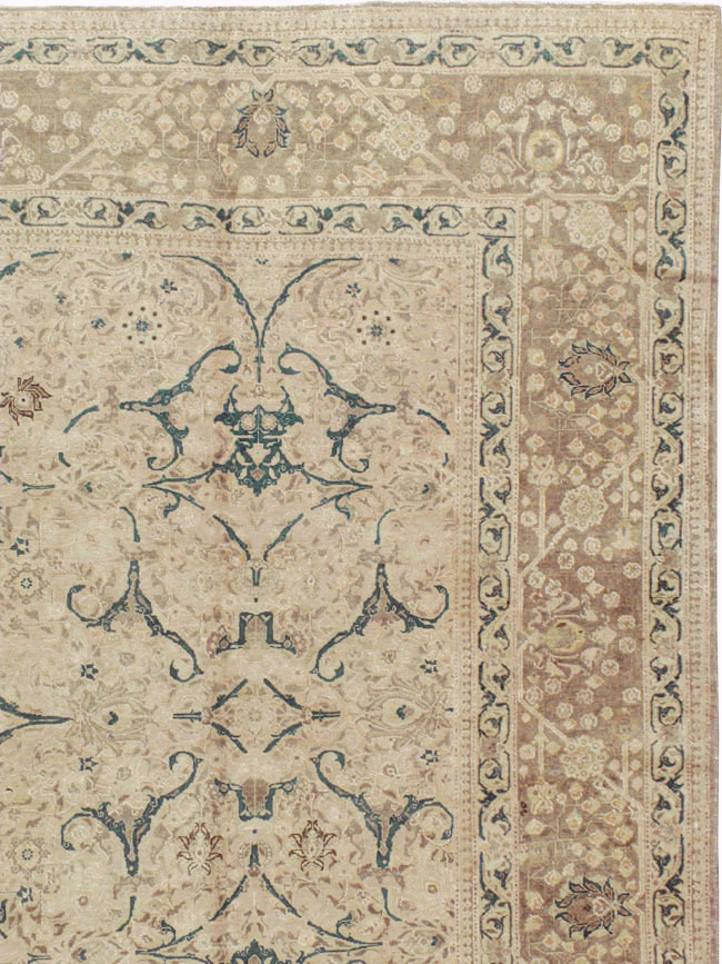 Antique Persian Tabriz Carpet, No.16805 - Gss