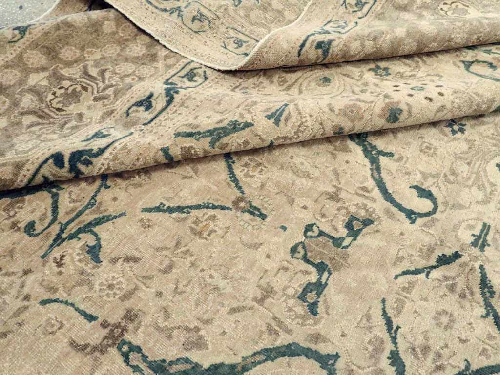 Antique Persian Tabriz Carpet, No.16805 - Gss