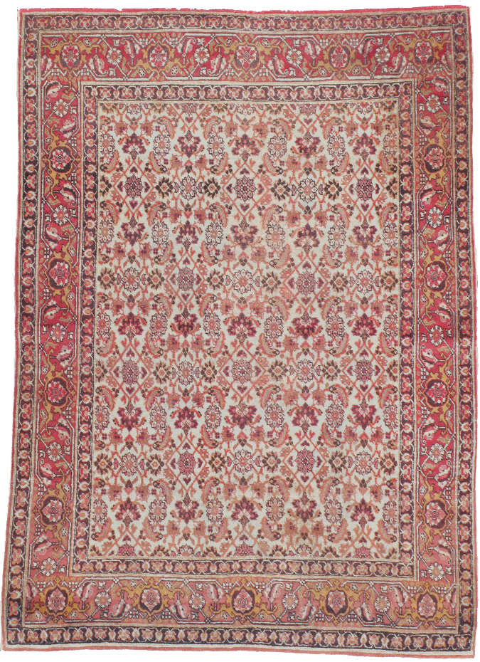 Antique Persian Tabriz Rug, No.16807 - Gss