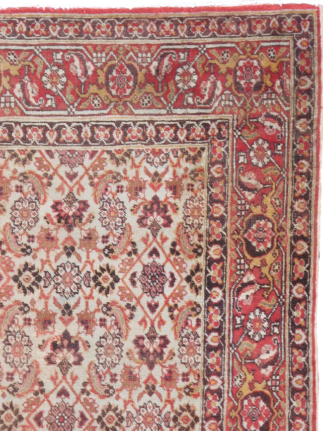 Antique Persian Tabriz Rug, No.16807 - Gss