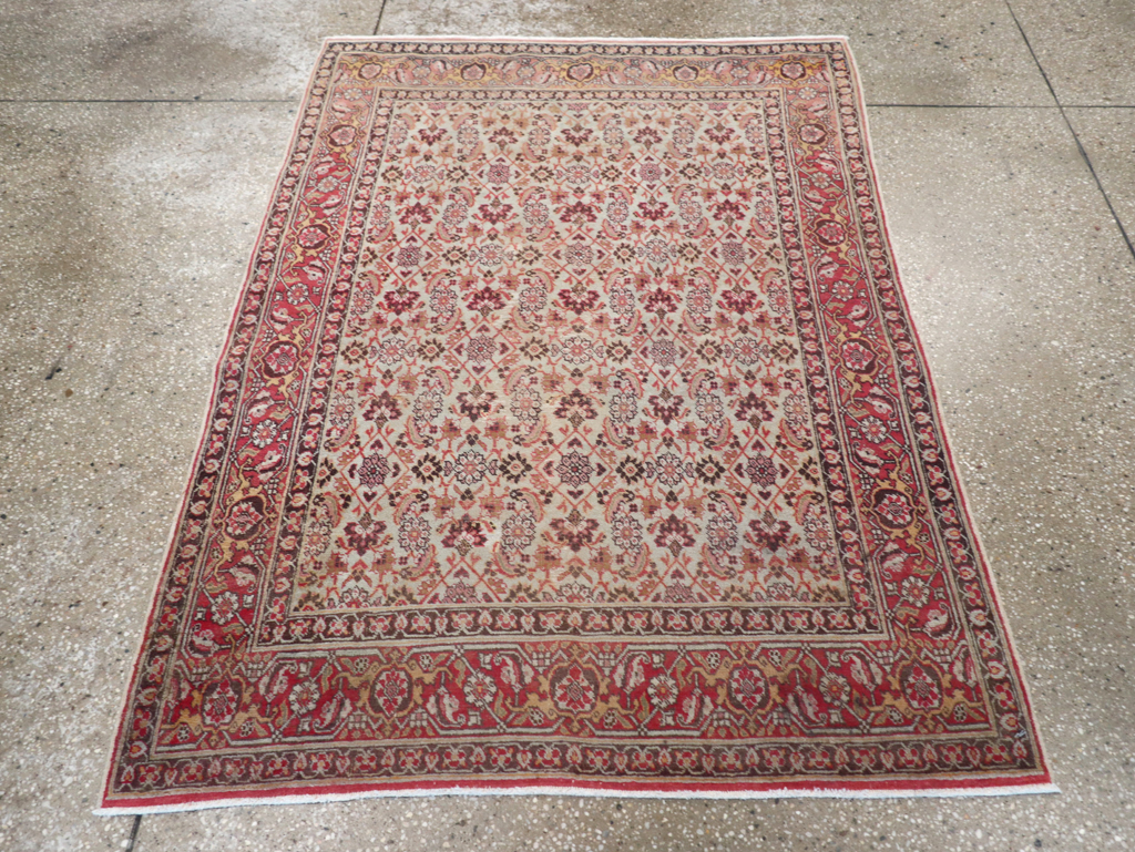 Antique Persian Tabriz Rug, No.16807 - Gss