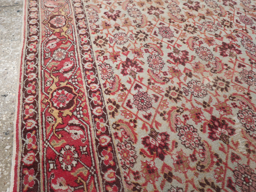 Antique Persian Tabriz Rug, No.16807 - Gss