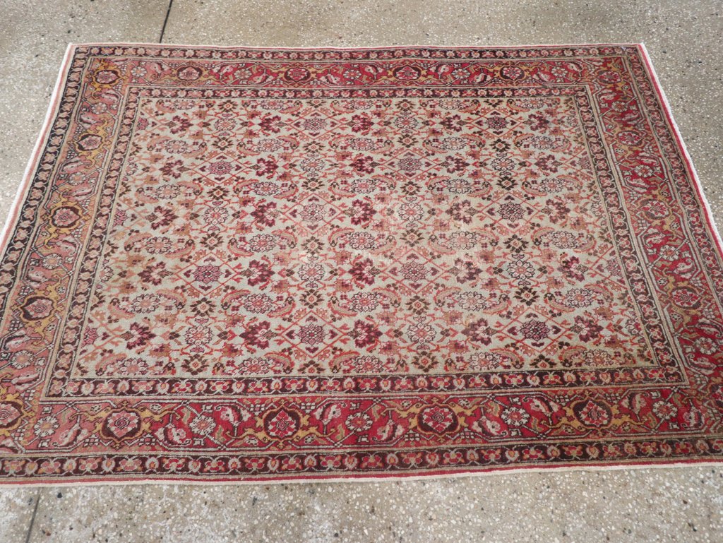 Antique Persian Tabriz Rug, No.16807 - Gss