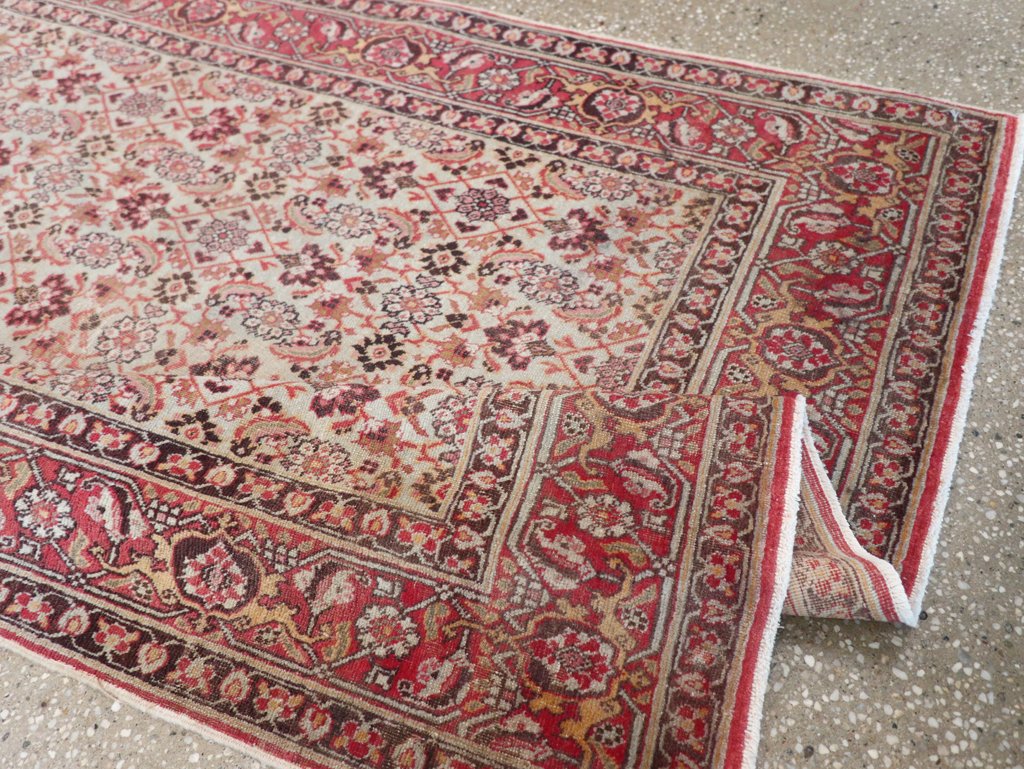 Antique Persian Tabriz Rug, No.16807 - Gss