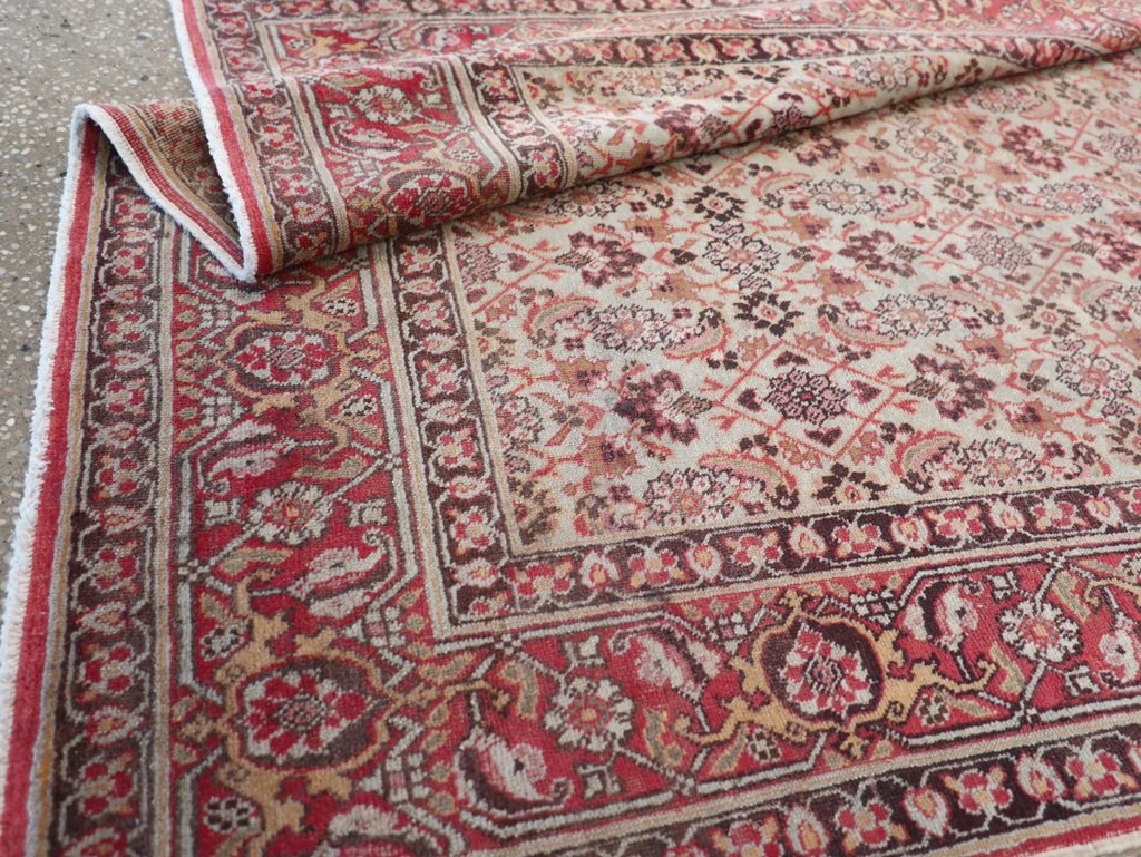 Antique Persian Tabriz Rug, No.16807 - Gss