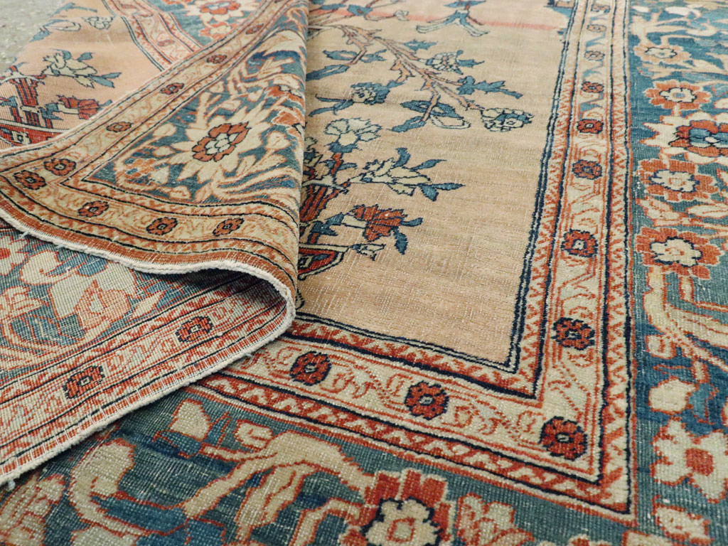 Antique Persian Tabriz Hagi Jalili Rug, No.16811 - Gss