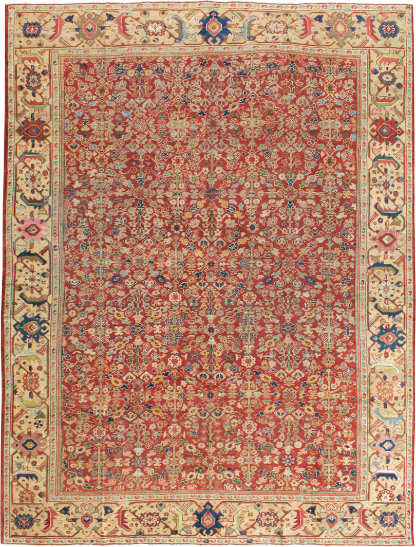 Antique Persian Mahal Carpet, No.16823 - Gss