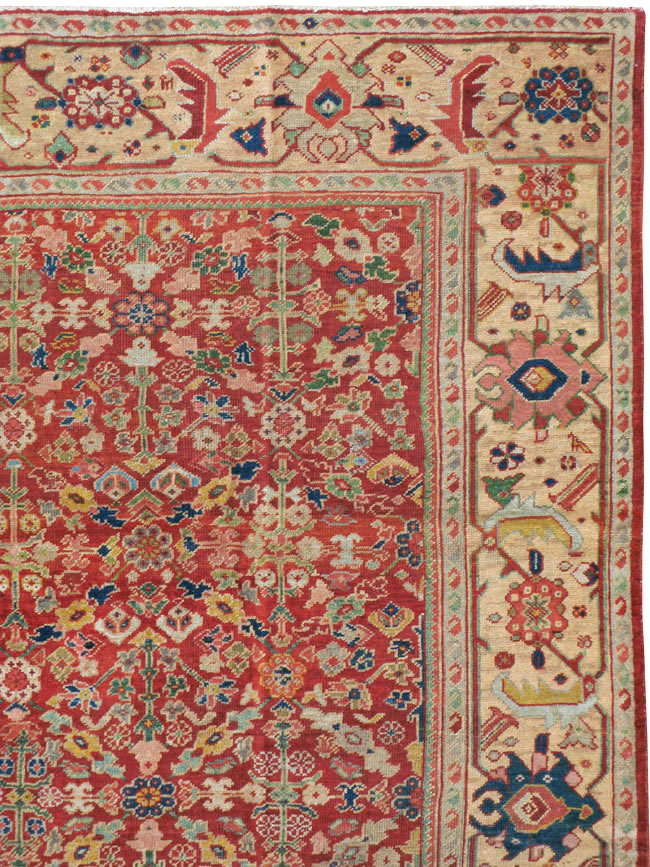 Antique Persian Mahal Carpet, No.16823 - Gss