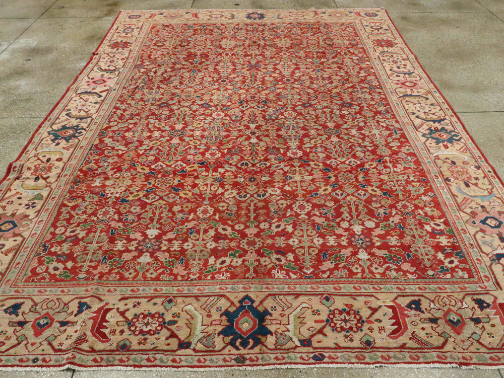 Antique Persian Mahal Carpet, No.16823 - Gss