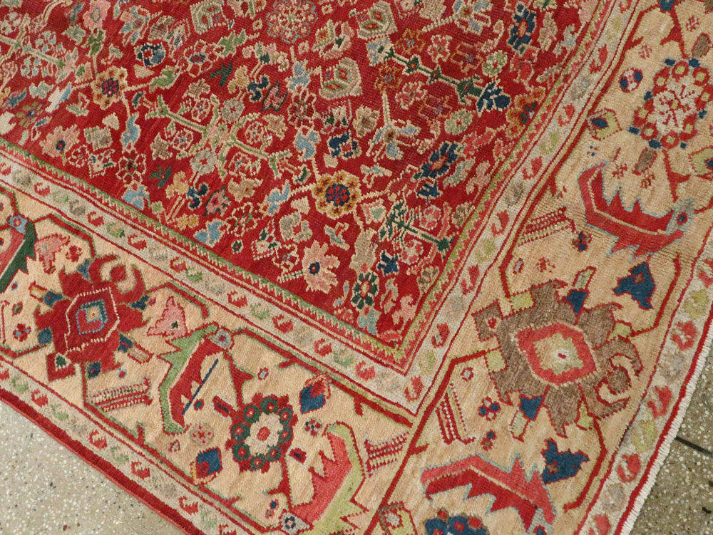 Antique Persian Mahal Carpet, No.16823 - Gss