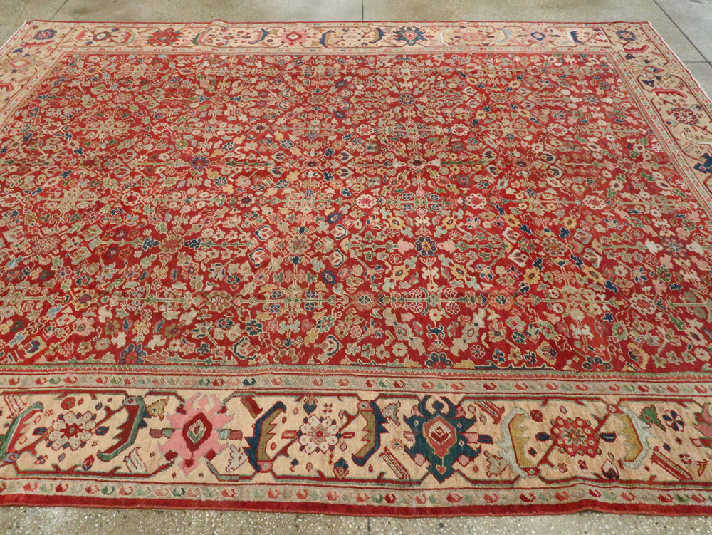 Antique Persian Mahal Carpet, No.16823 - Gss