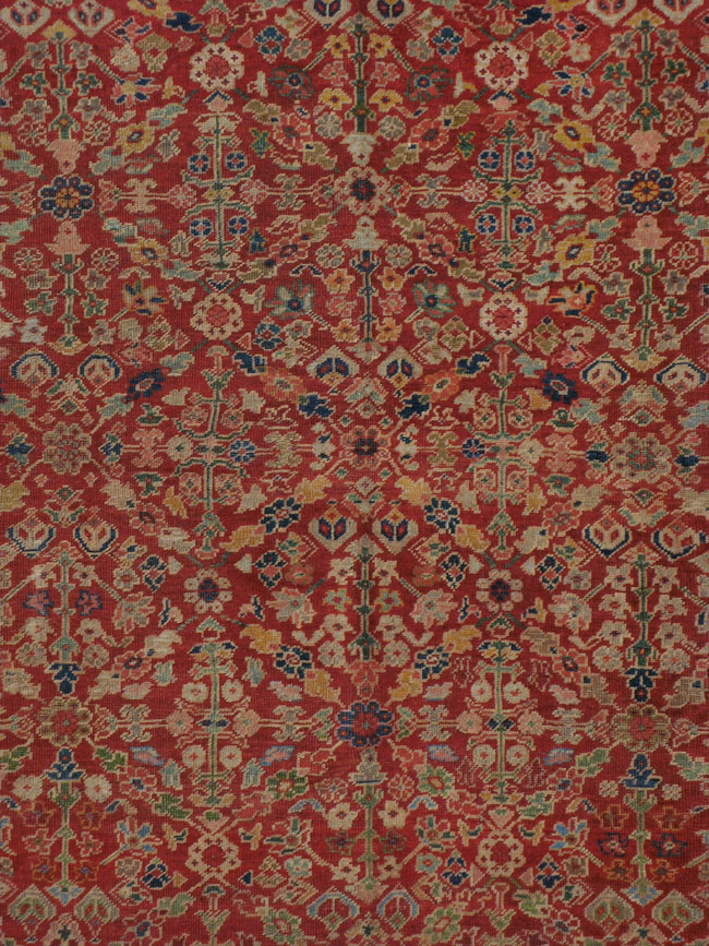 Antique Persian Mahal Carpet, No.16823 - Gss