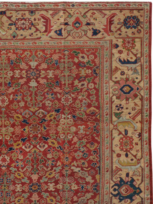 Antique Persian Mahal Carpet, No.16823 - Gss