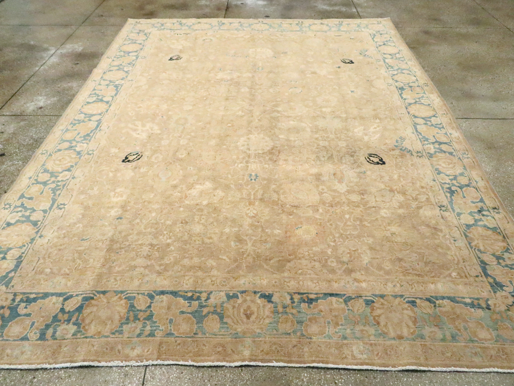 Antique Persian Tabriz Carpet, No.16828 - Gss