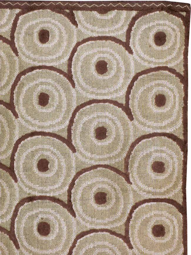 Vintage Spanish Flatweave Textile, No.16838 - Gss