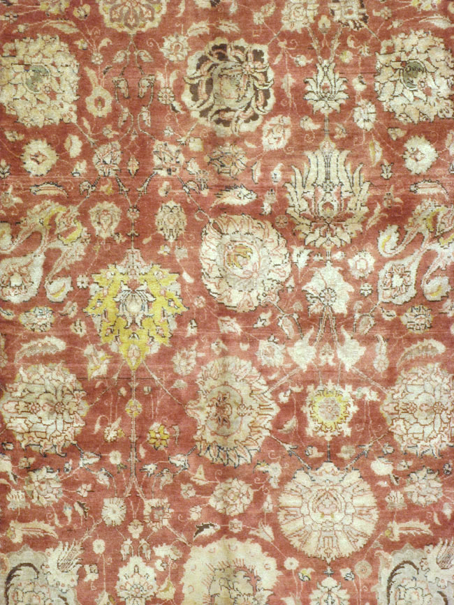 Antique Persian Tabriz Carpet, No.16842 - Gss