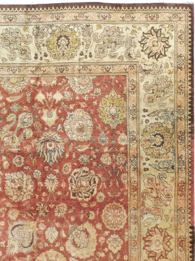 Antique Persian Tabriz Carpet, No.16842 - Gss