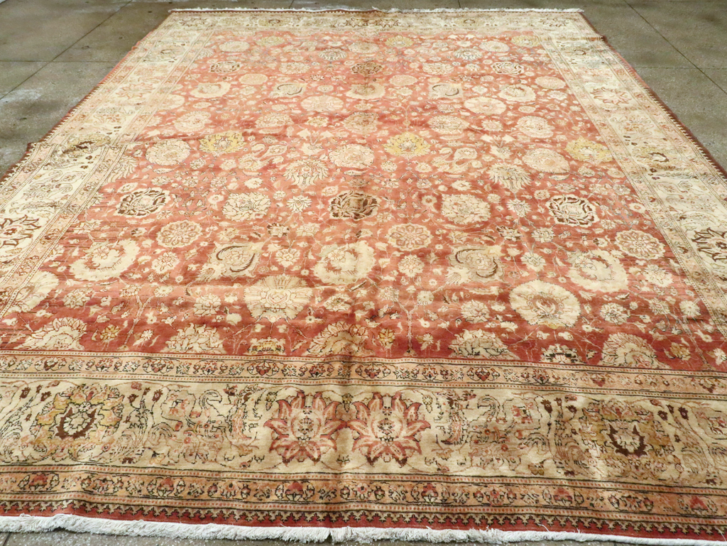 Antique Persian Tabriz Carpet, No.16842 - Gss
