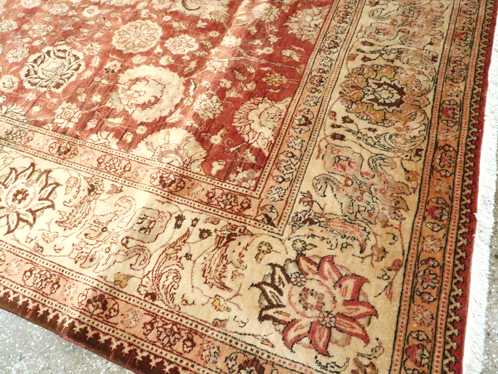 Antique Persian Tabriz Carpet, No.16842 - Gss
