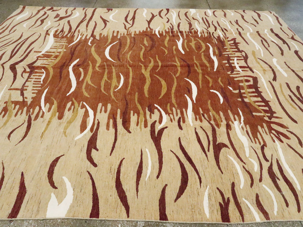 Modern Persian Tabriz Carpet, No.16856 - Gss