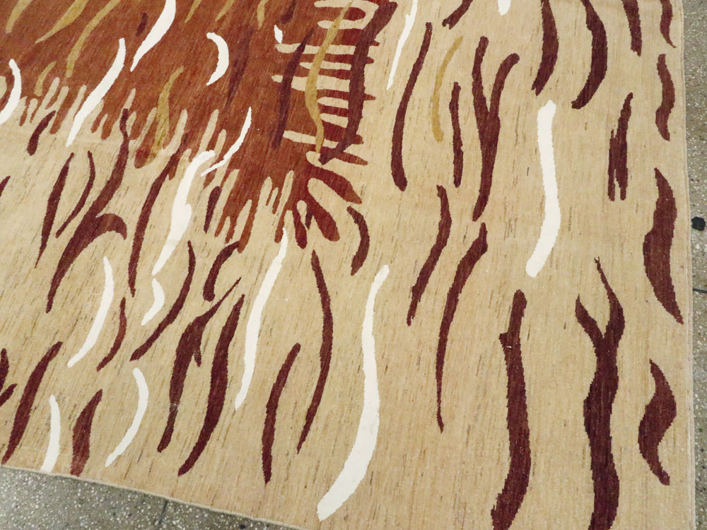 Modern Persian Tabriz Carpet, No.16856 - Gss