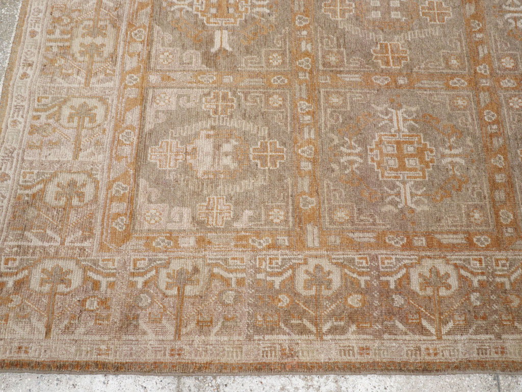 Vintage East Turkestan Khotan Rug, No.16897 - Gss