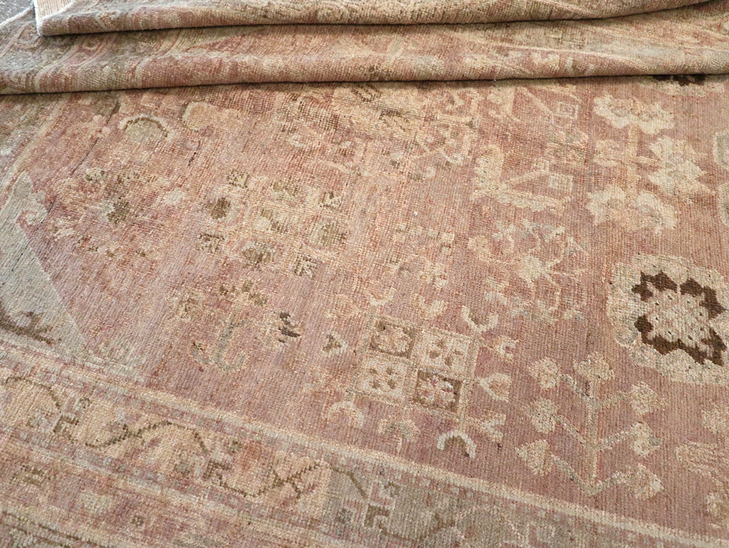 Vintage East Turkestan Khotan Carpet, No.16902 - Gss