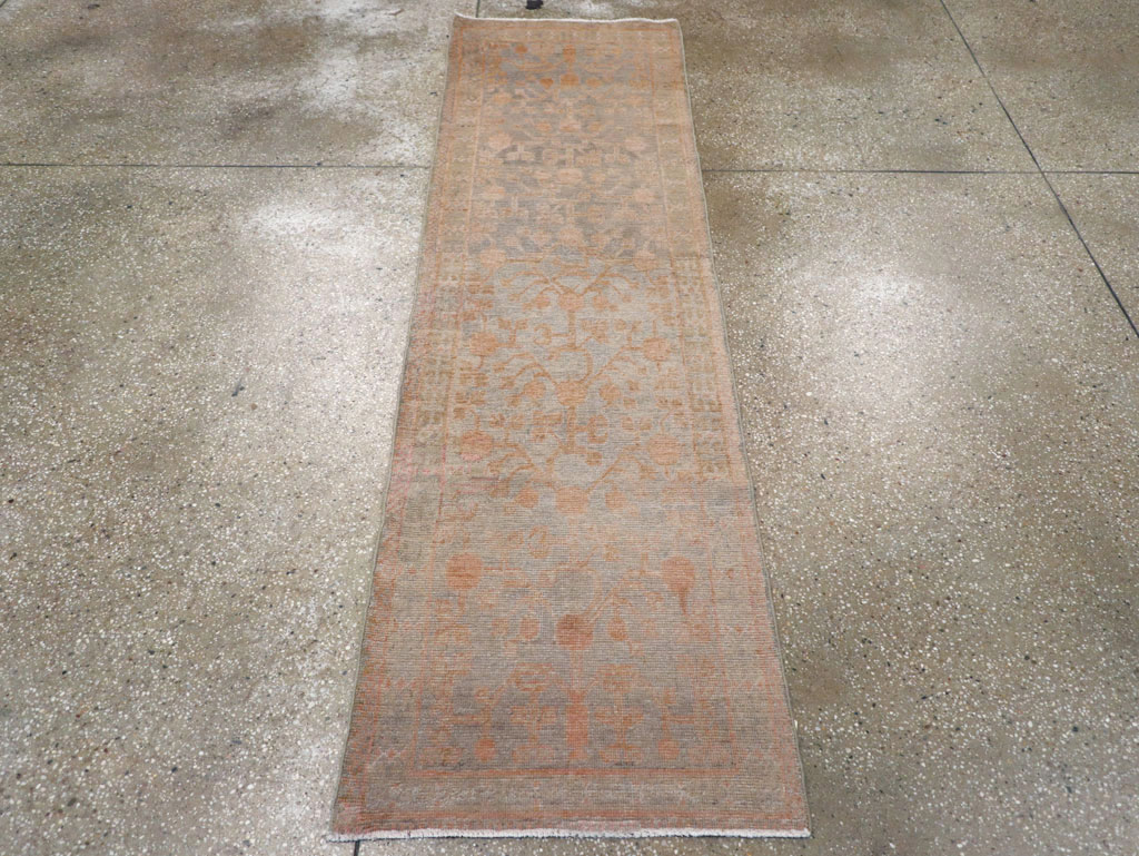 Vintage East Turkestan Khotan Runner, No.16916 - Gss