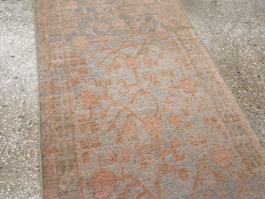 Vintage East Turkestan Khotan Runner, No.16916 - Gss