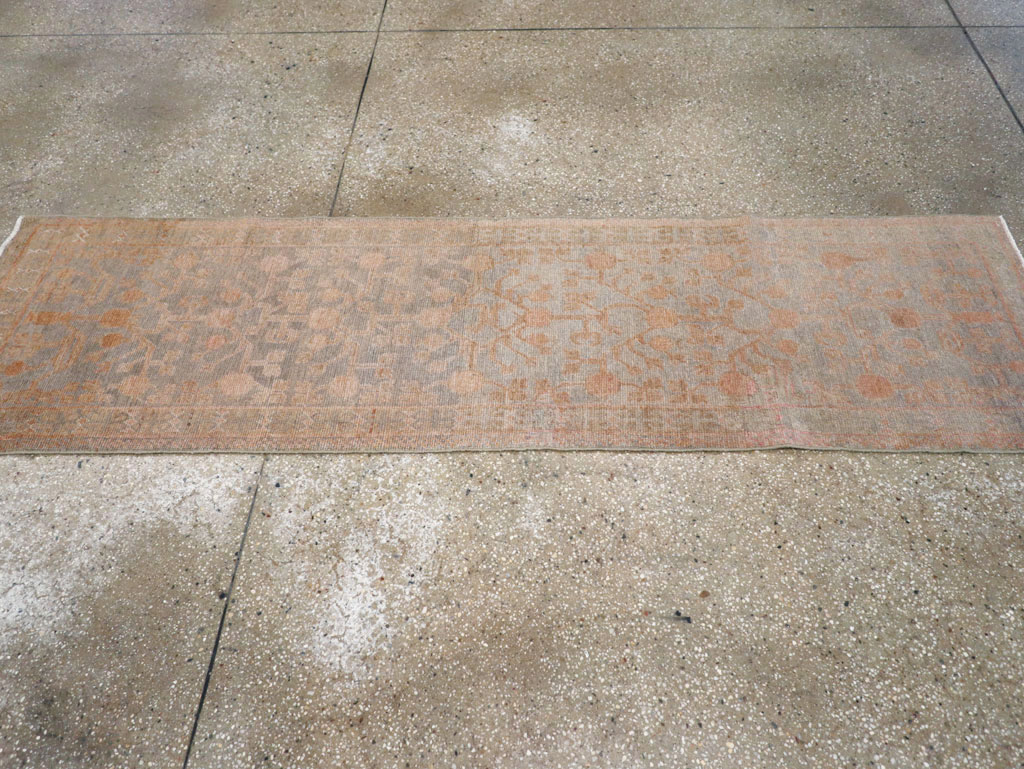 Vintage East Turkestan Khotan Runner, No.16916 - Gss