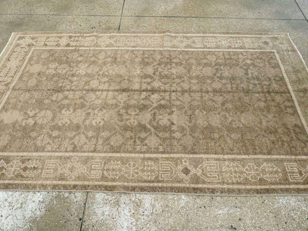 Vintage East Turkestan Khotan Rug, No.16920 - Gss