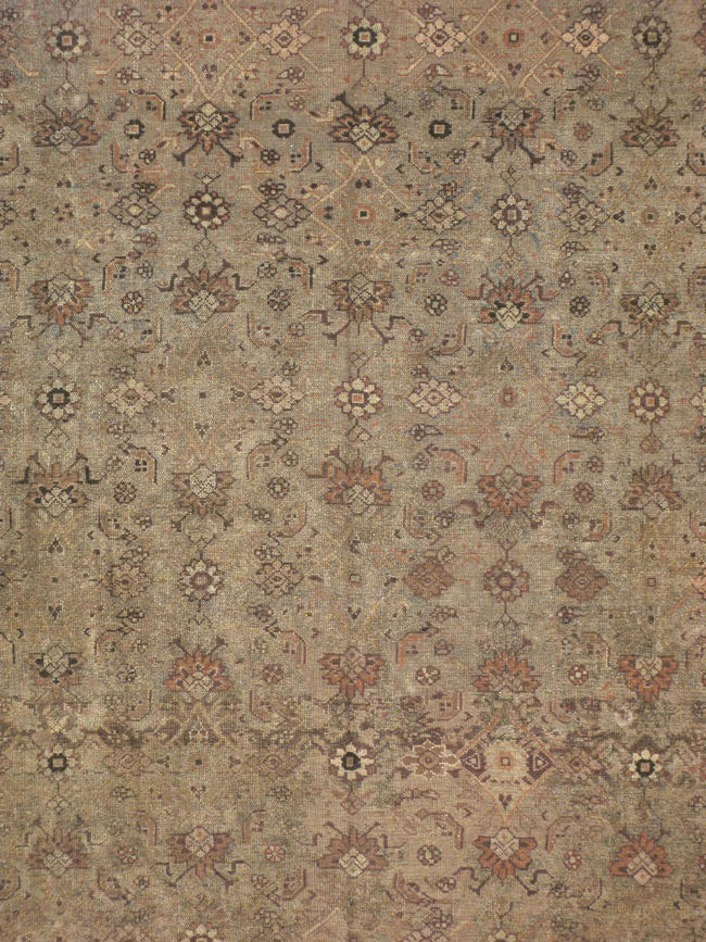 Antique Persian Malayer Gallery Carpet, No.16947 - Gss