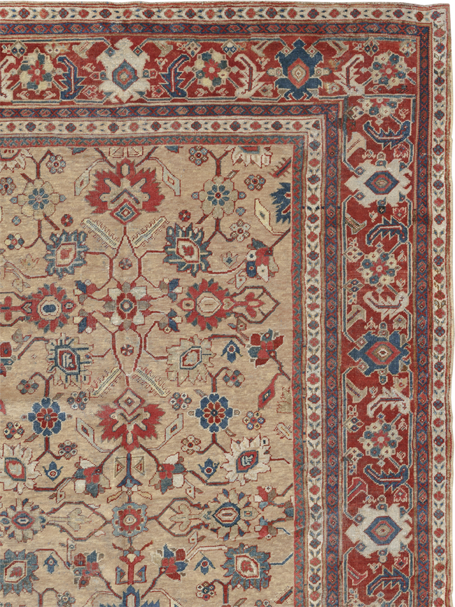 Antique Persian Mahal Carpet, No.16950 - Gss