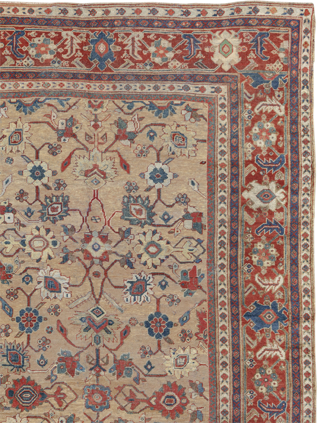Antique Persian Mahal Carpet, No.16950 - Gss