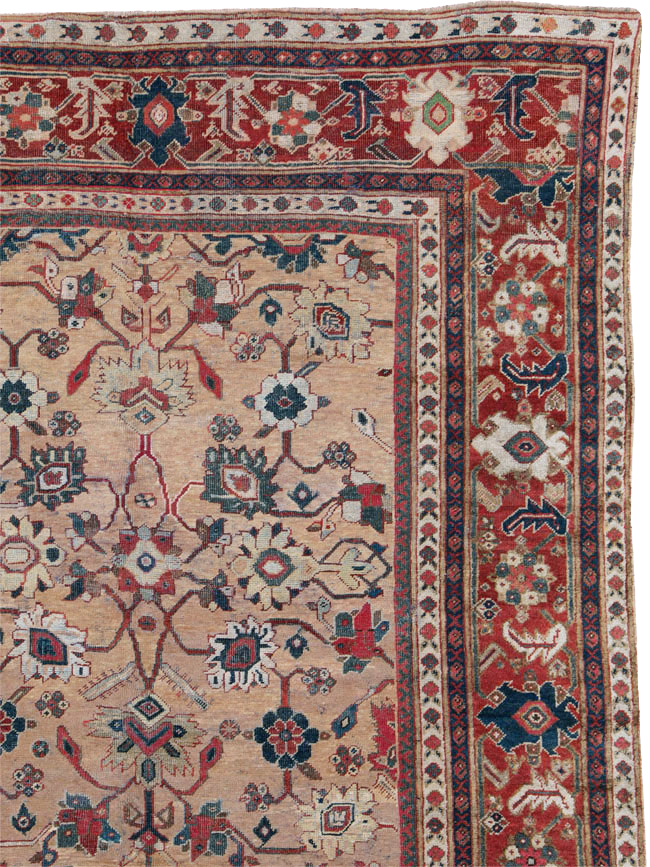 Antique Persian Mahal Carpet, No.16950 - Gss