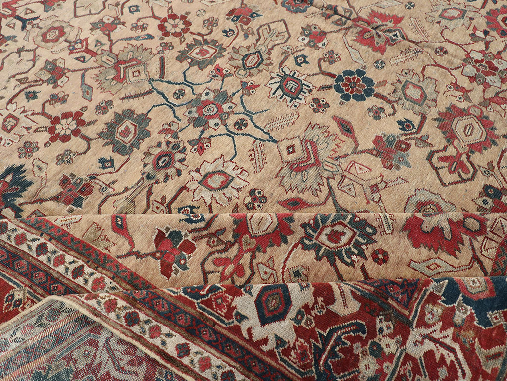 Antique Persian Mahal Carpet, No.16950 - Gss
