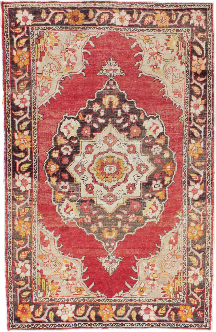 Antique Turkish Oushak Carpet, No.16975 - Gss