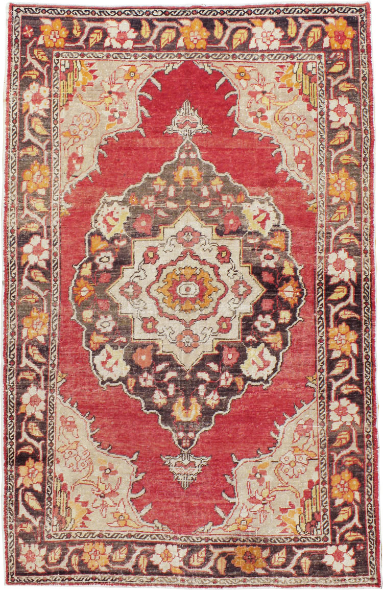 Antique Turkish Oushak Carpet, No.16975 - Gss