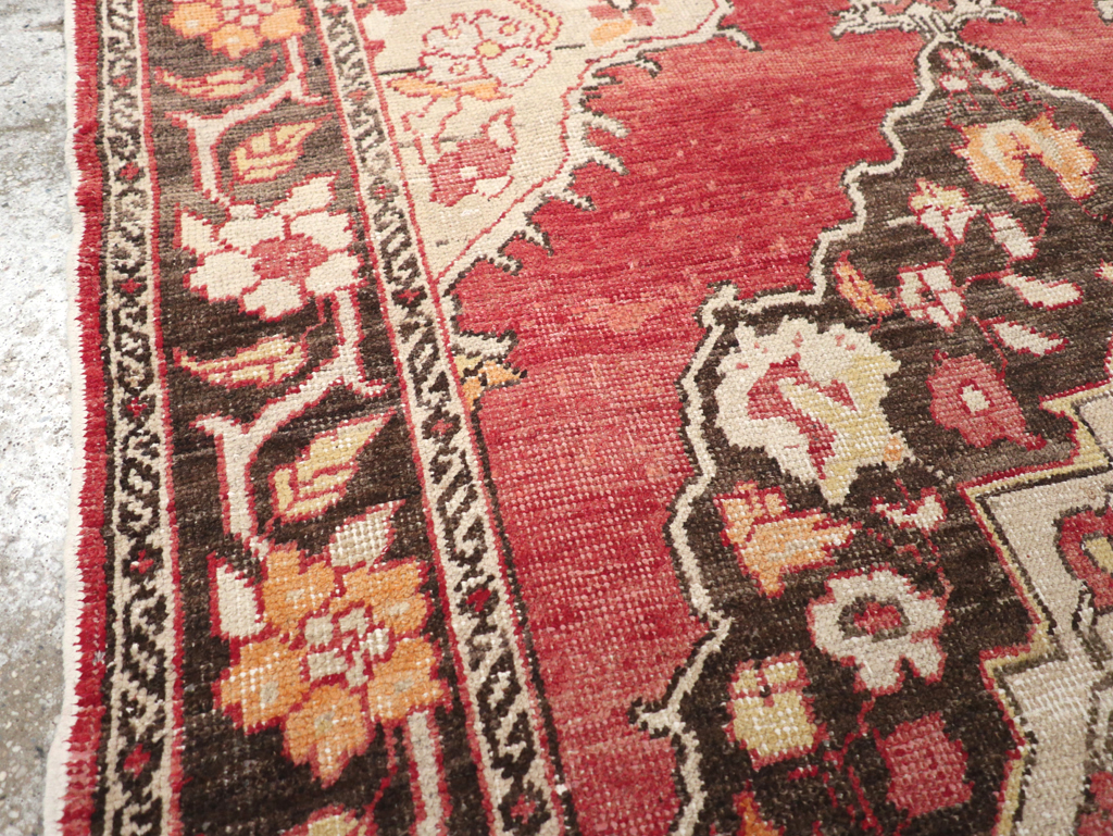 Antique Turkish Oushak Carpet, No.16975 - Gss
