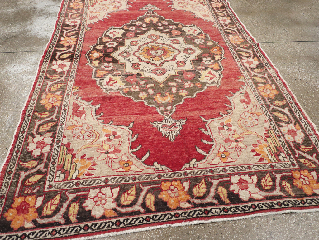 Antique Turkish Oushak Carpet, No.16975 - Gss