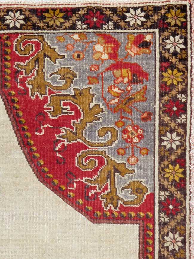 Vintage Turkish Oushak Rug, No.16982 - Gss