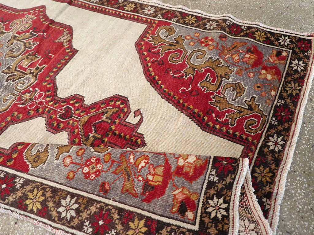 Vintage Turkish Oushak Rug, No.16982 - Gss