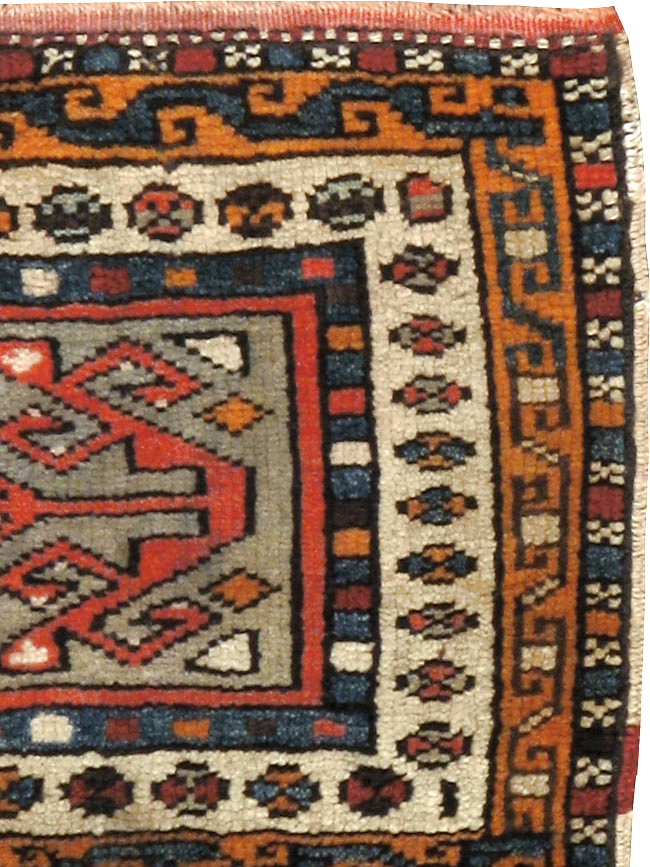 Antique Persian Kurdish Rug (Pair: 2 of 2), No.16995 - Gss