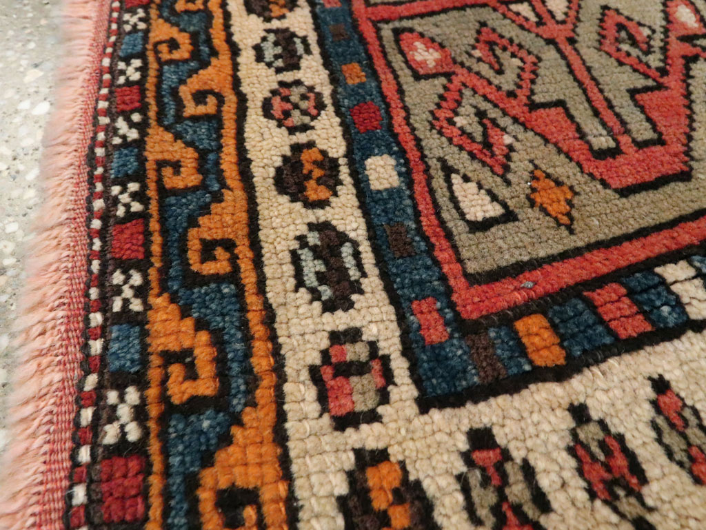 Antique Persian Kurdish Rug (Pair: 2 of 2), No.16995 - Gss