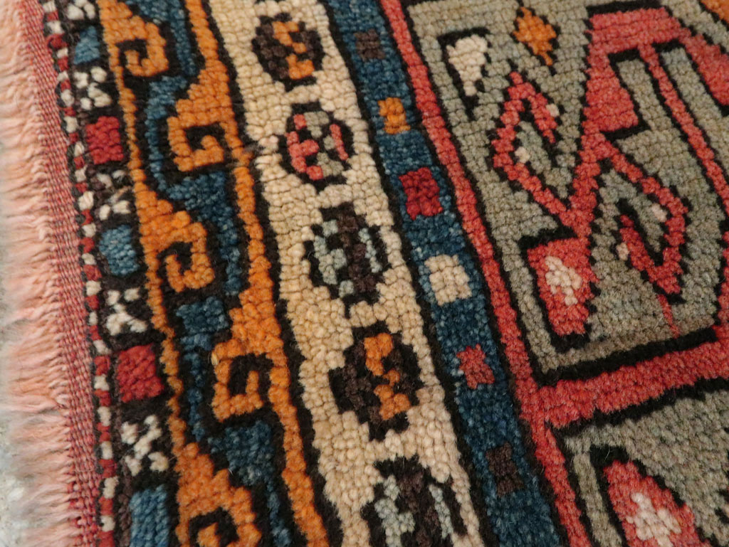 Antique Persian Kurdish Rug (Pair: 2 of 2), No.16995 - Gss